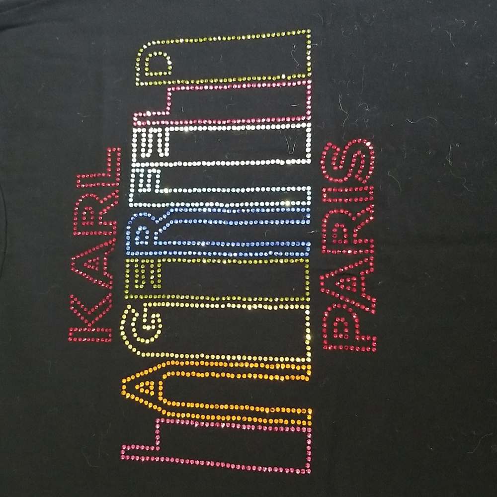 Bling Lagerfeld t-shirt - Picture 2 of 6